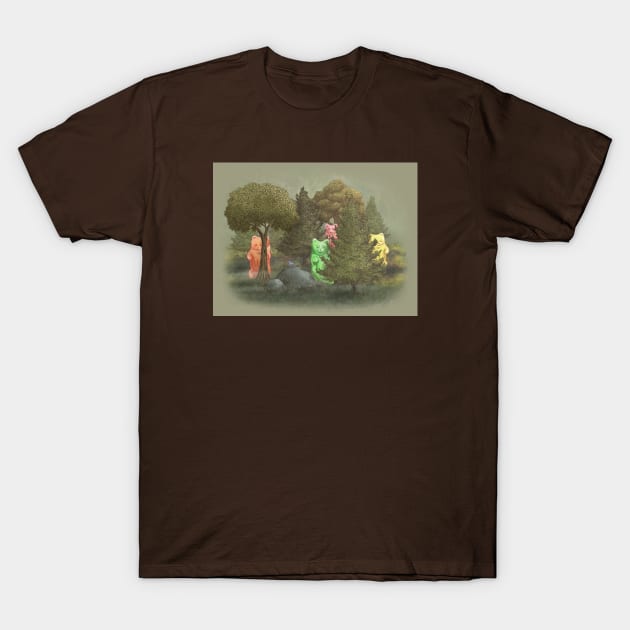 Wild Gummy Bears T-Shirt by Terry Fan